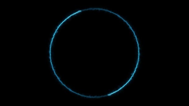 Infinite Continual Circular Background Seamless Loop Circle Animated Loopable Ring — ストック動画