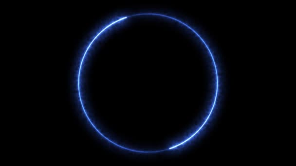 Infinite Continual Circular Background Seamless Loop Circle Animated Loopable Ring — Vídeos de Stock