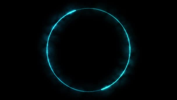 Infinite Continual Circular Background Seamless Loop Circle Animated Loopable Ring — Video