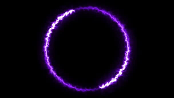 Infinite Continual Circular Background Seamless Loop Circle Animated Loopable Ring — Vídeo de stock