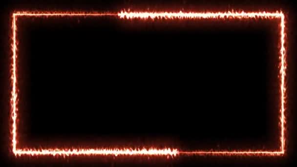 Бесконечный Непрерывный Фон Кадра Бесшовный Прямоугольник Цикла Анимирован Зацикленный Непрерывный — стоковое видео