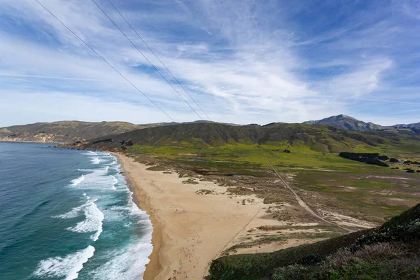 View California Coast Beach Waves — Stock Photo, Image