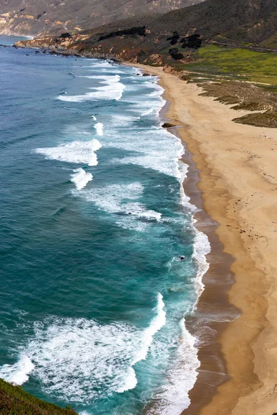 View California Coast Beach Waves — Foto de Stock