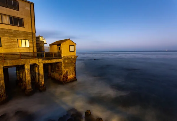 Hermoso Atardecer Sobre Mar —  Fotos de Stock