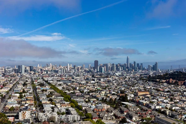 Aerial View City San Francisco Usa — Stok fotoğraf
