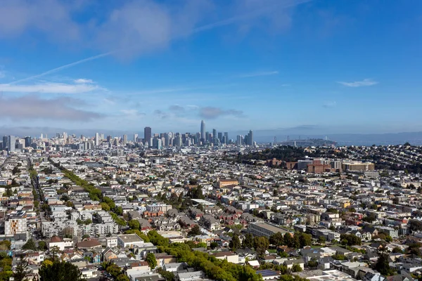 Légi Felvétel Város San Francisco Usa — Stock Fotó