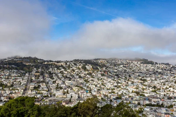 Вид Місто Сан Франциско Каліфорнія Сша — стокове фото