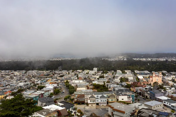 Вид Місто Сан Франциско Каліфорнія Сша — стокове фото