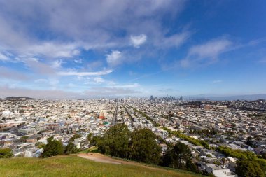 view of the city of San Francisco, CA USA