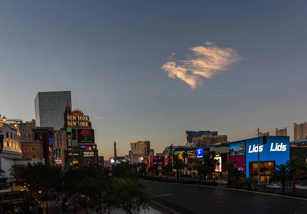 Las Vegas, Nevada, ABD - Kumarhane ve otel manzarası 