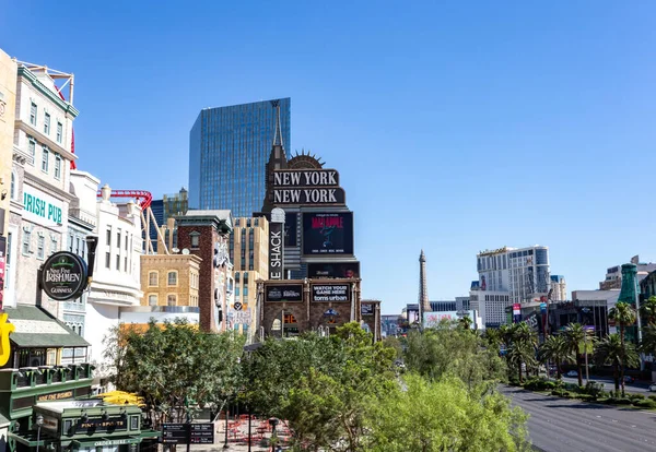 Las Vegas Nevada Usa View Casino Hotellas Vegas Nevada Usa — Stock Photo, Image