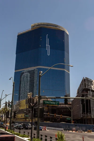 Las Vegas, Nevada, ABD. Otel ve kumarhane manzarası