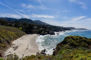 Sahilin güzel manzarası