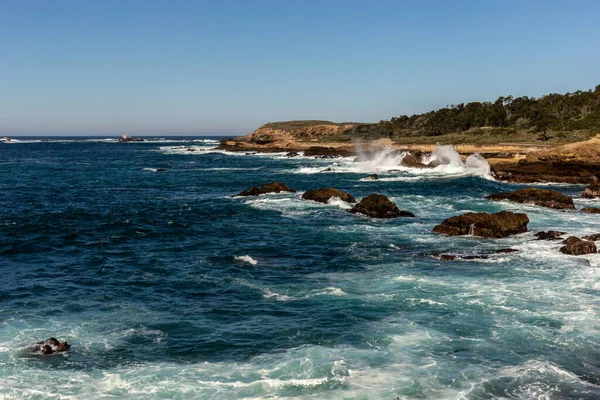 Belle Vue Sur Côte Mer — Photo