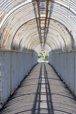 Tayland şehrinde demiryolu köprüsü