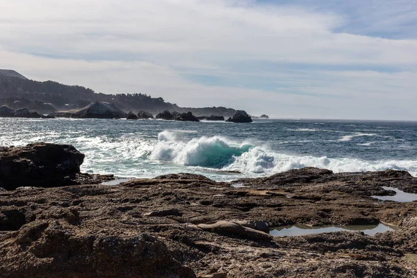 Bella Vista Sulla Costa Del Mare — Foto Stock