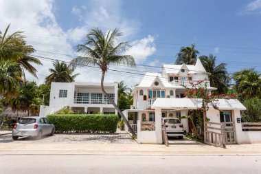 Miami, Florida-11 Haziran 2018: tel aviv şehrindeki plaj oteli.