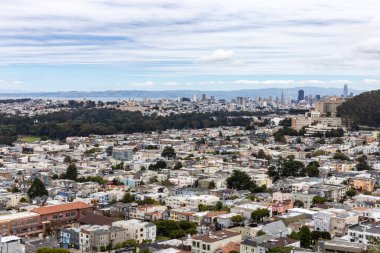 aerial view of the city of san francisco ca