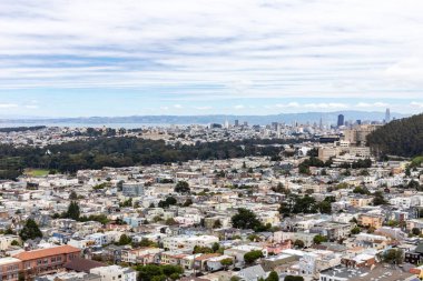aerial view of the city of san francisco ca