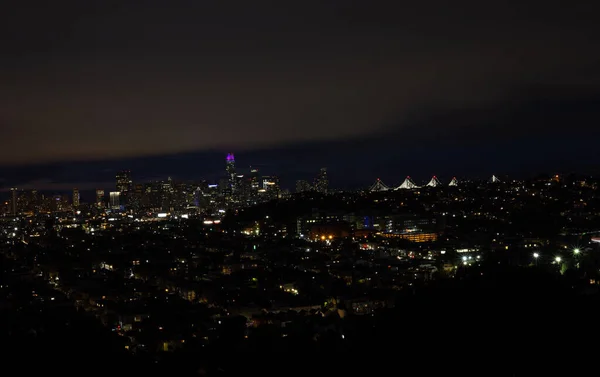 Night View City San Francisco — стоковое фото