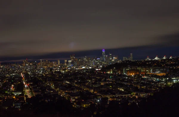 Aerial View City San Francisco — стоковое фото