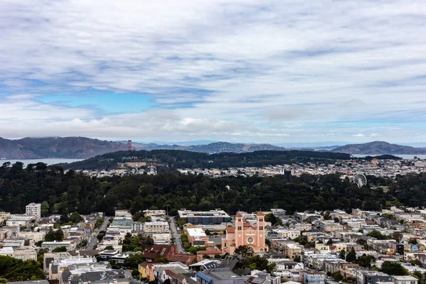 Aerial View City San Francisco — ストック写真