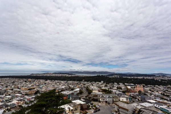 Aerial View City San Francisco — Fotografia de Stock