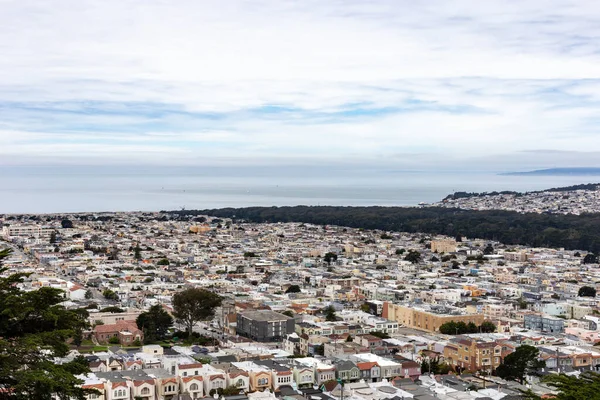 Aerial View City San Francisco —  Fotos de Stock