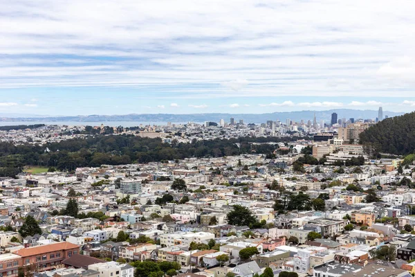 Aerial View City San Francisco — стокове фото