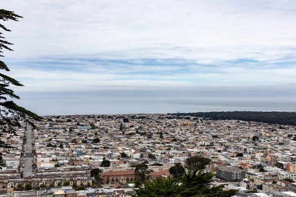 Aerial View City San Francisco — стокове фото