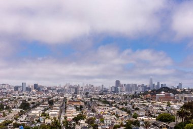 a view on the city of san francisco ca