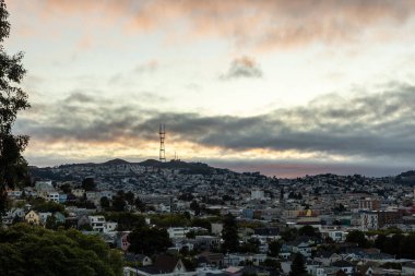 aerial view of the city of San Francisco, CA