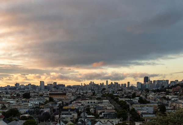 Aerial View City San Francisco — стокове фото