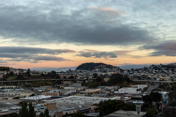 Aerial View City San Francisco — 스톡 사진