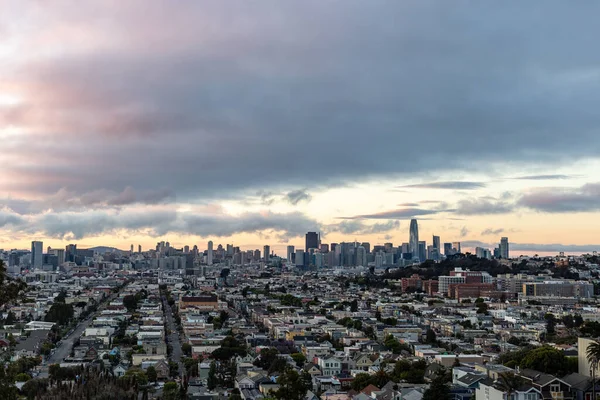 Aerial View City San Francisco — ストック写真