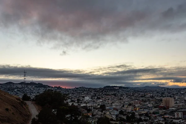Вид Повітря Місто Сан Франциско Каліфорнія — стокове фото