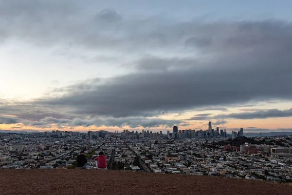 Вид Повітря Місто Сан Франциско Каліфорнія — стокове фото