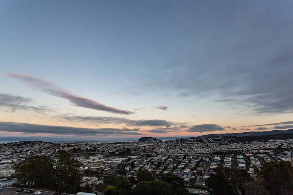 Aerial View City San Francisco — Fotografia de Stock