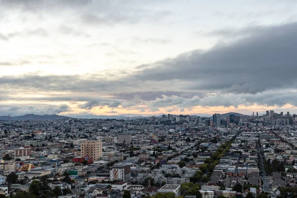 Aerial View City San Francisco — стокове фото