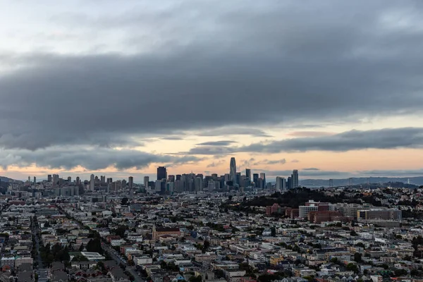 Aerial View City San Francisco Usa — Fotografia de Stock