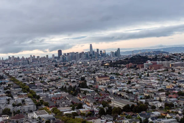 Aerial View City San Francisco Usa — Stok fotoğraf