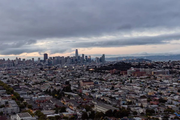 Aerial View City San Francisco Usa — Stockfoto