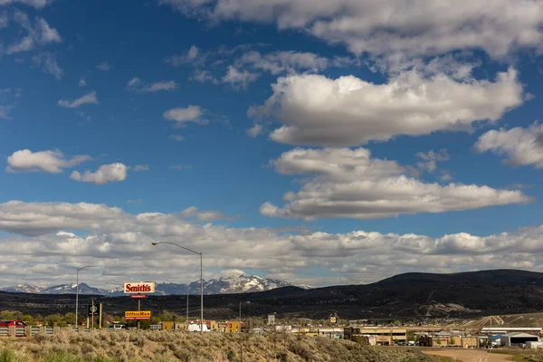 Street View City Elko Nevada Usa — Stock fotografie