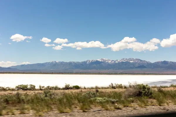 Beautiful Landscape Salt Lake Salt Lake City Utah Usa — Stock fotografie