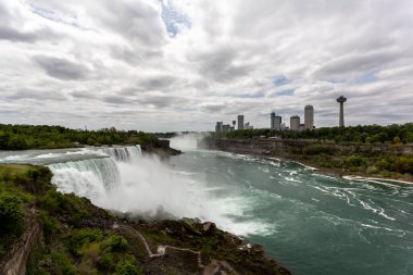 the view of the niagara falls, new york USA