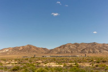 Dağların güzel manzarası