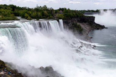 view on the Niagara Falls, NY
