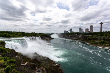 view on the Niagara Falls, NY