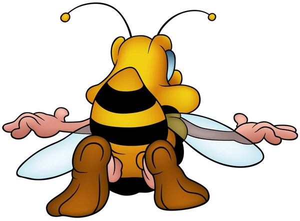 Літаючих медоносних бджіл — стоковий вектор