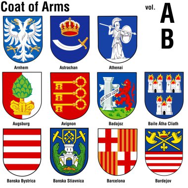 Coat Of Arms Collection clipart